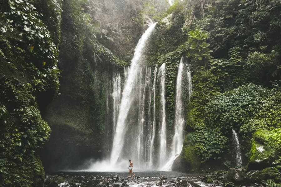 Tiu Kelep & Sendang Gile Waterfall